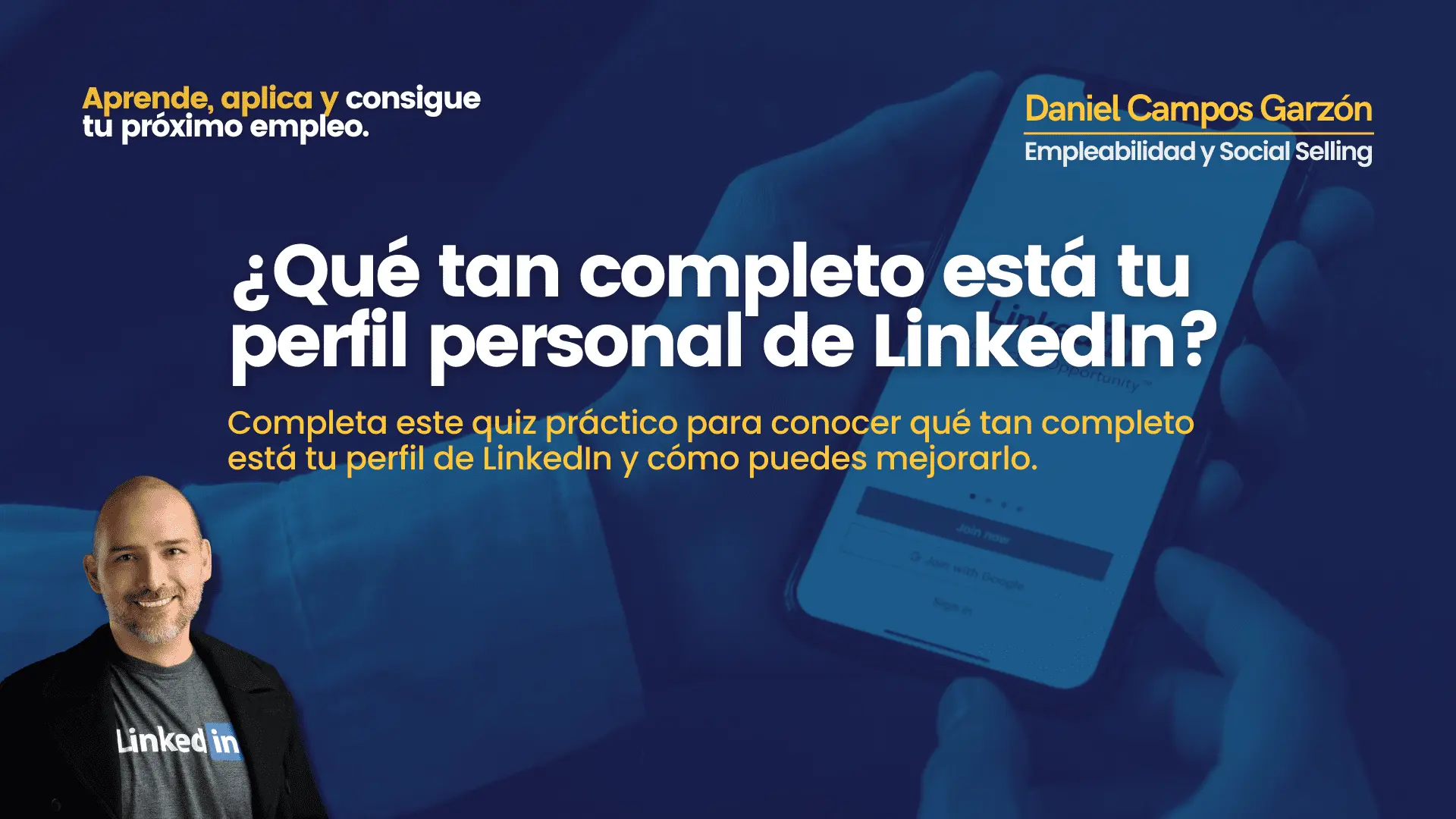 Que tan completo es tu perfil de LinkedIn